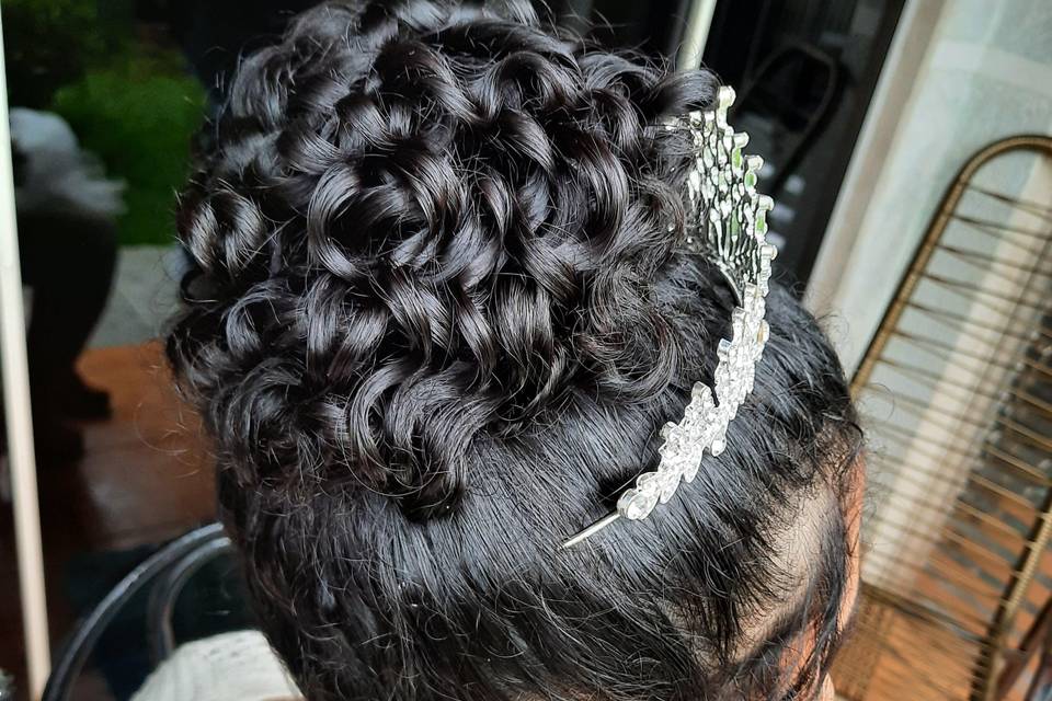 Penteado Cacheadas