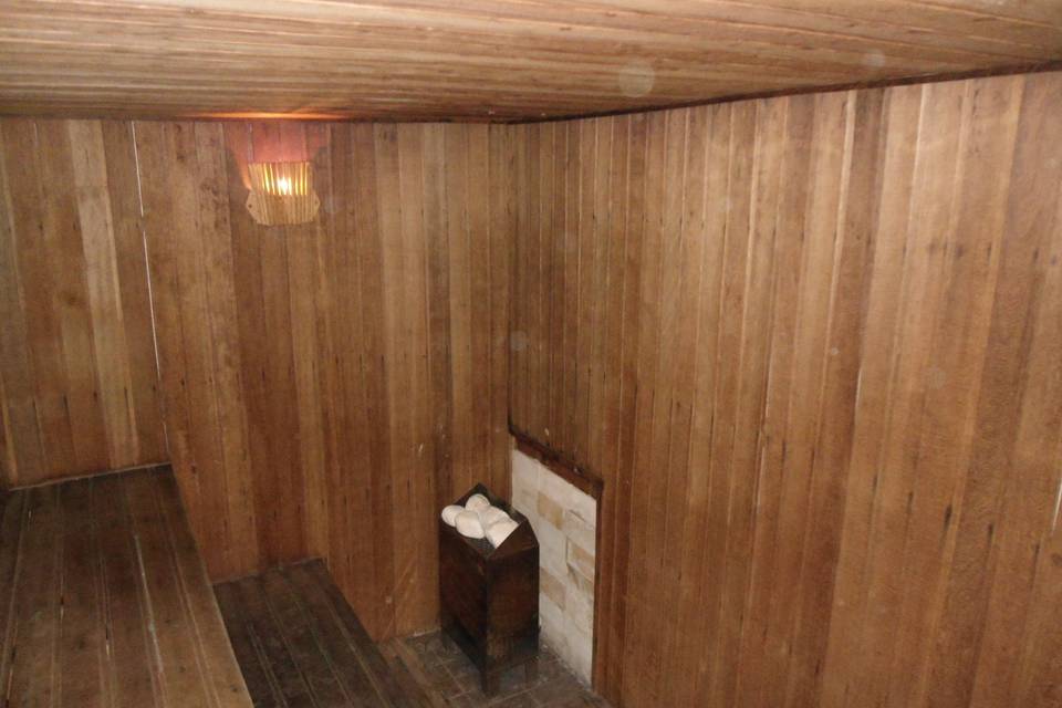 A sauna