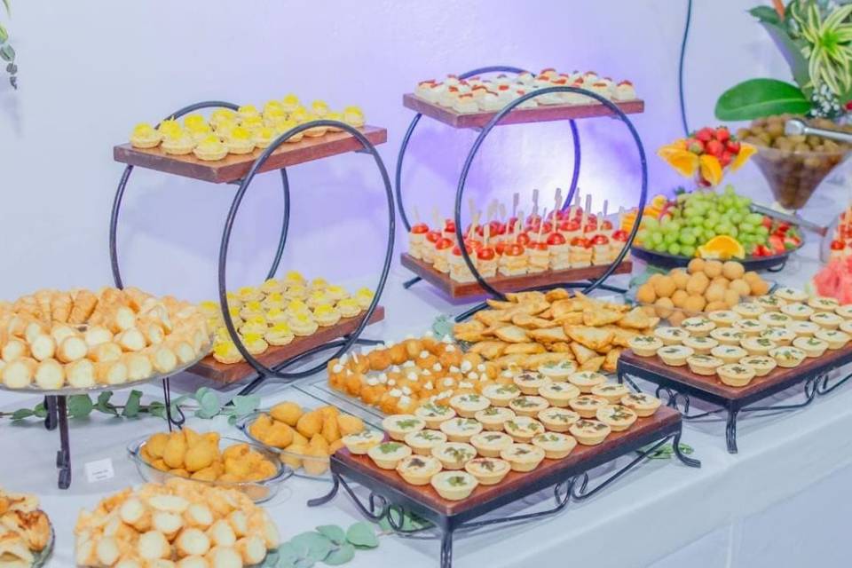 Mesa de salgados