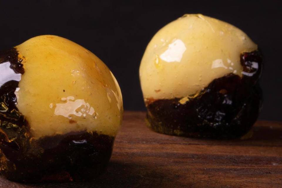 Olho de sogra caramelizado