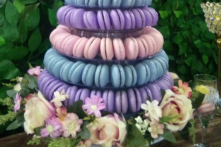 Torre de macarons