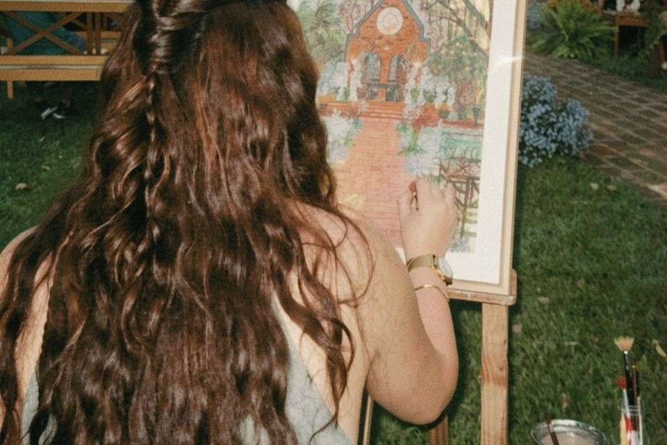 Obra de arte Renata e Rogério
