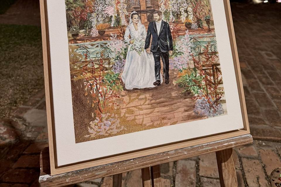 Obra de arte Renata e Rogério