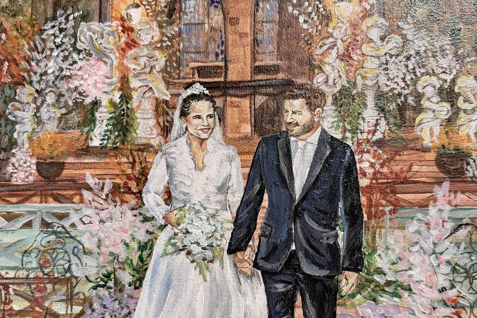 Obra de arte Renata e Rogério