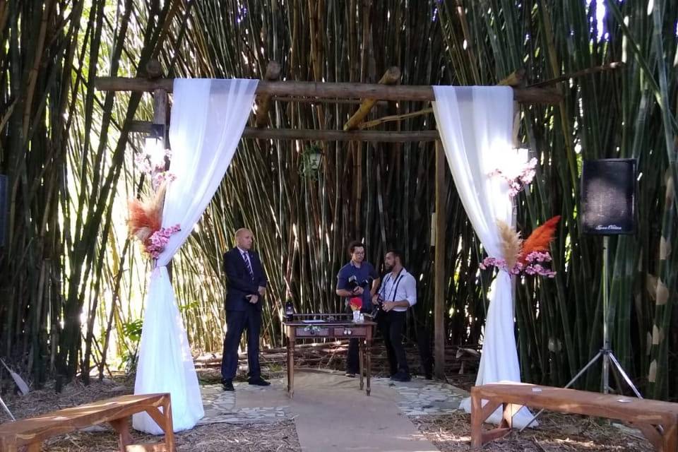Pergolado bambuzal