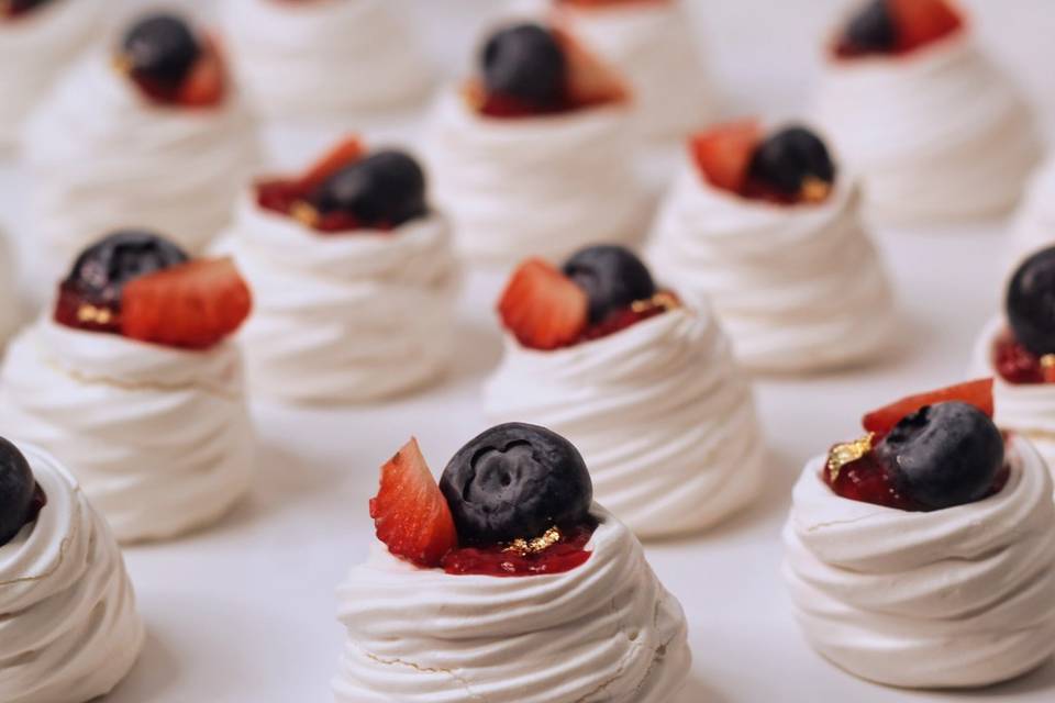 Pavlova Frutas vermelhas