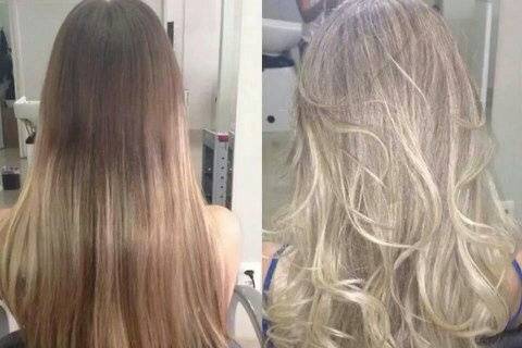 Antes e depois