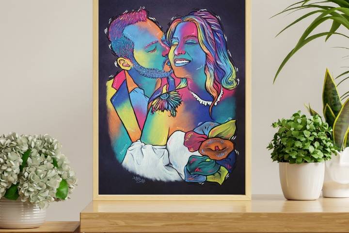 Arte do casal