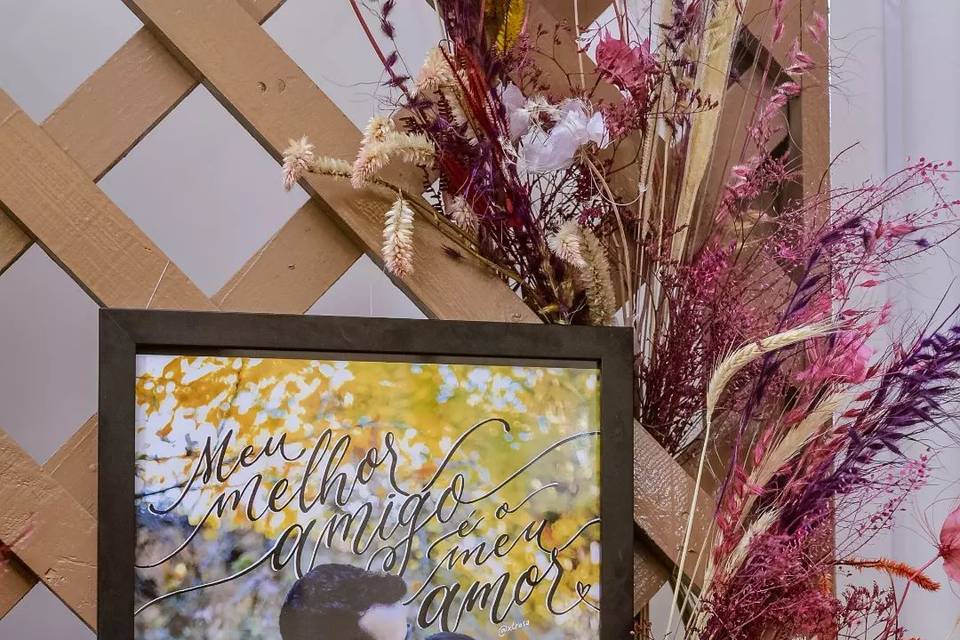 Lettering em fotografia