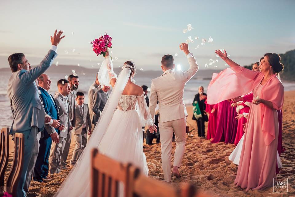 Casamento ao amanhecer