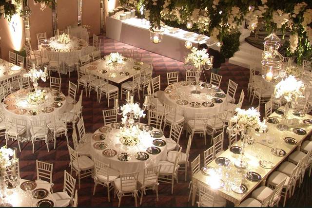 Decoração do salão de baile