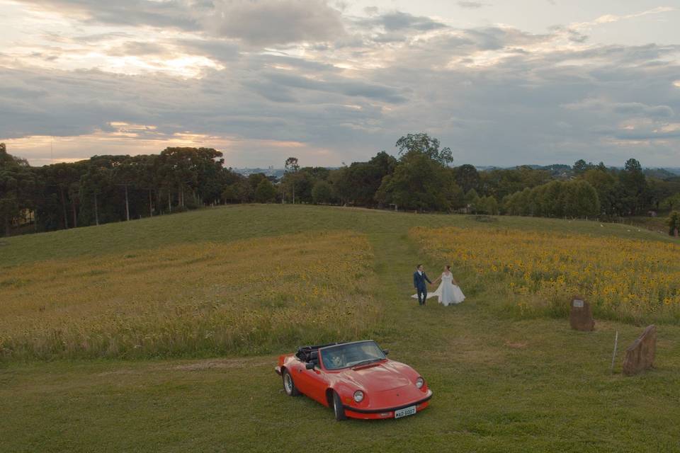 Casamento ao ar livre