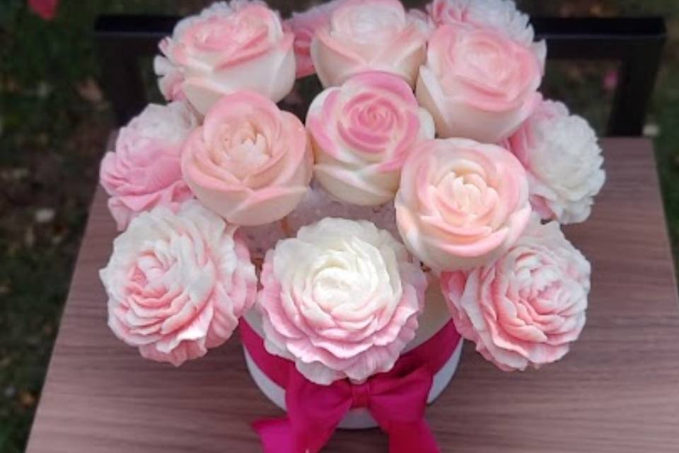 Arranjo de Mesa Rosas