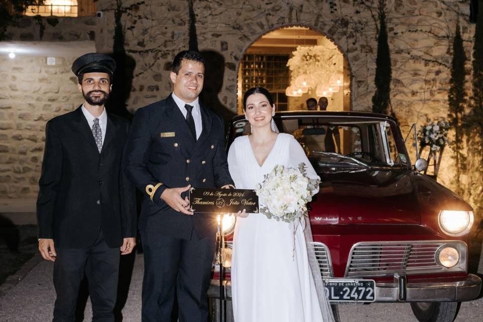 Chofer e a noiva(o)