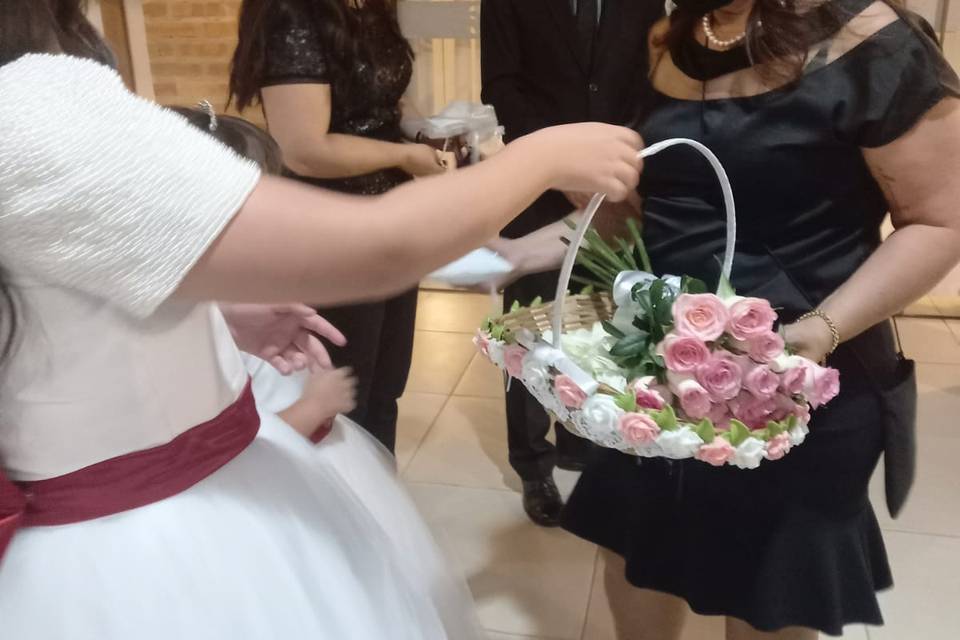 Arrumando a florista