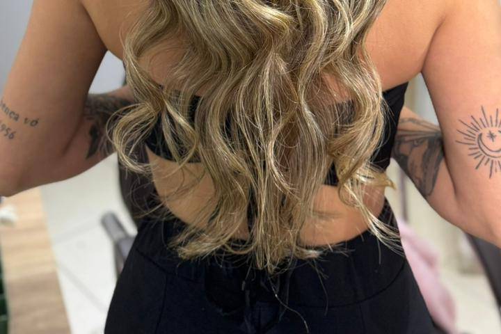 Penteado Semi Preso