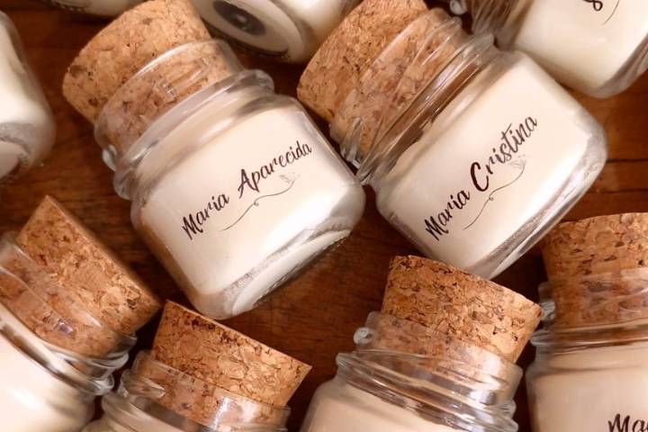 Mini vela personalizada