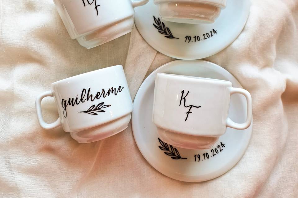 Xícaras personalizadas