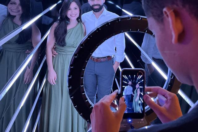 Túnel infinito.