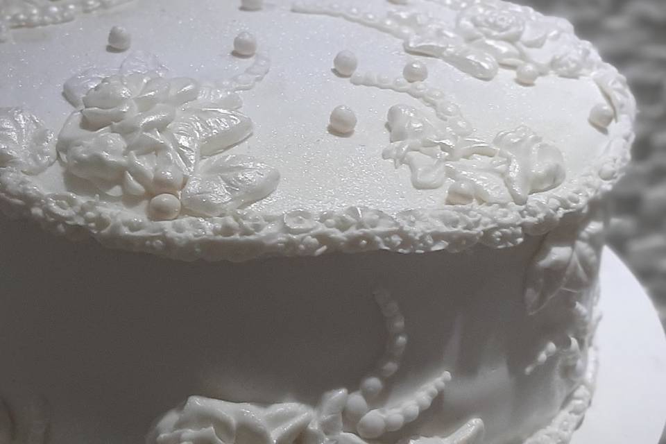 Bolo casamento civil