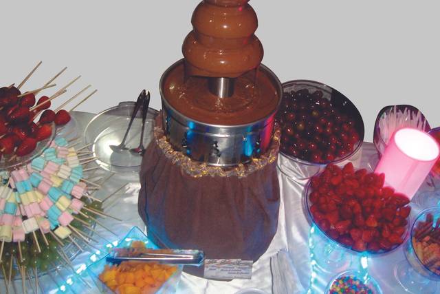 Cascata de chocolate