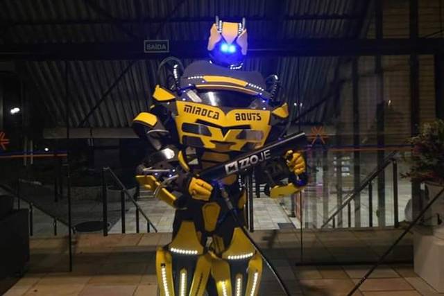 Robô de led