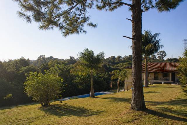 Vista panorâmica da chácara