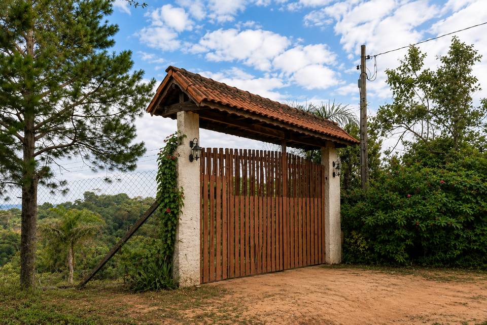 Entrada charmosa
