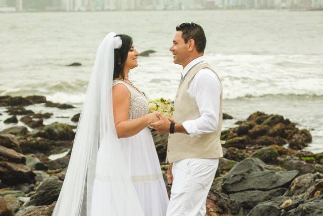 Casamento na praia do buraco