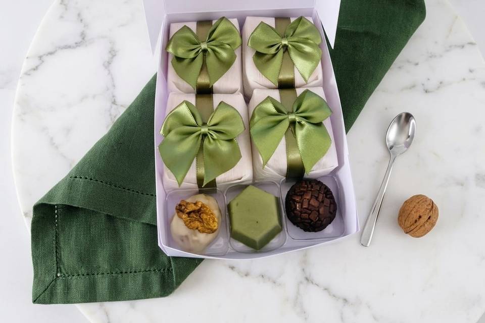 Mini caixa degustação