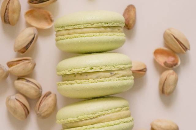 Macarons de pistache