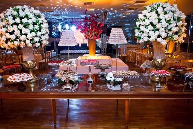 Decoração com doces