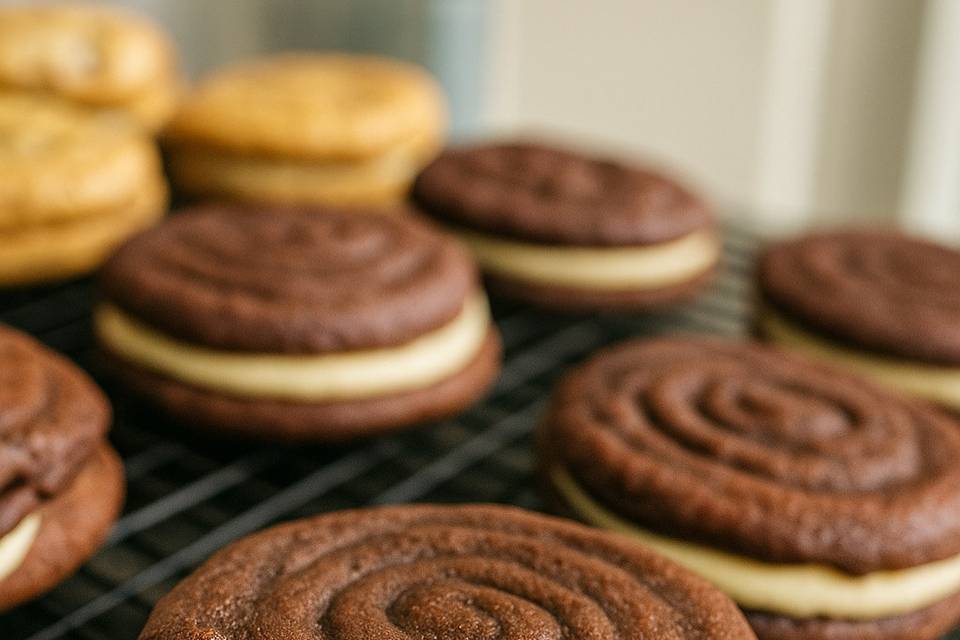 Cookie sandwich (brownie)