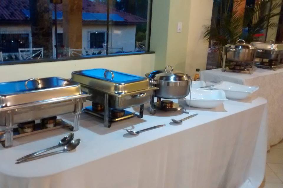 Mesa do buffet