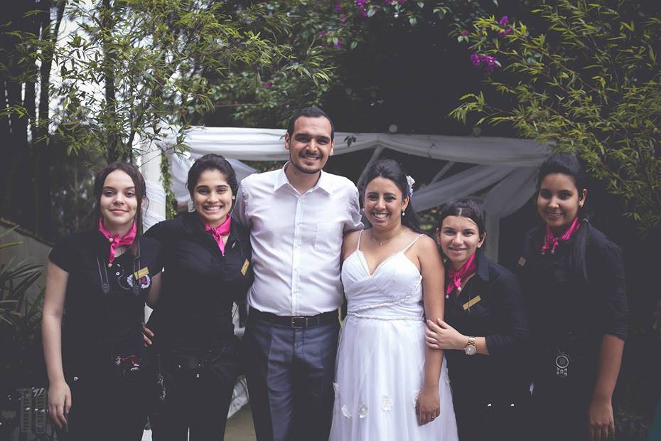 Equipe casamento Pamela & Caio