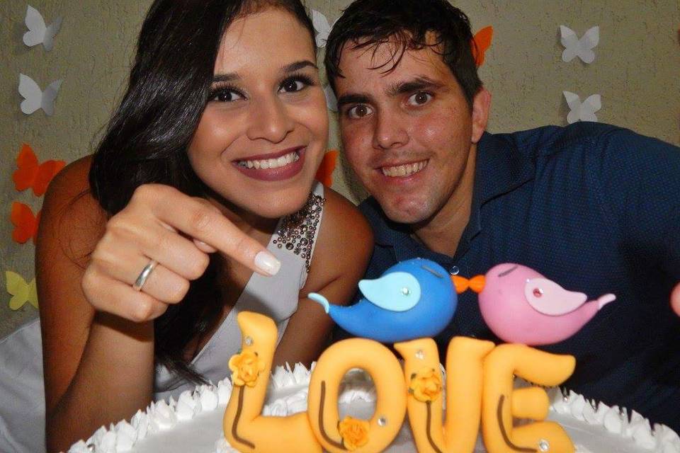 Noivado Grazielle e Diego