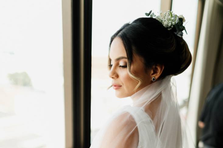 Bárbara e seu lindo vestido