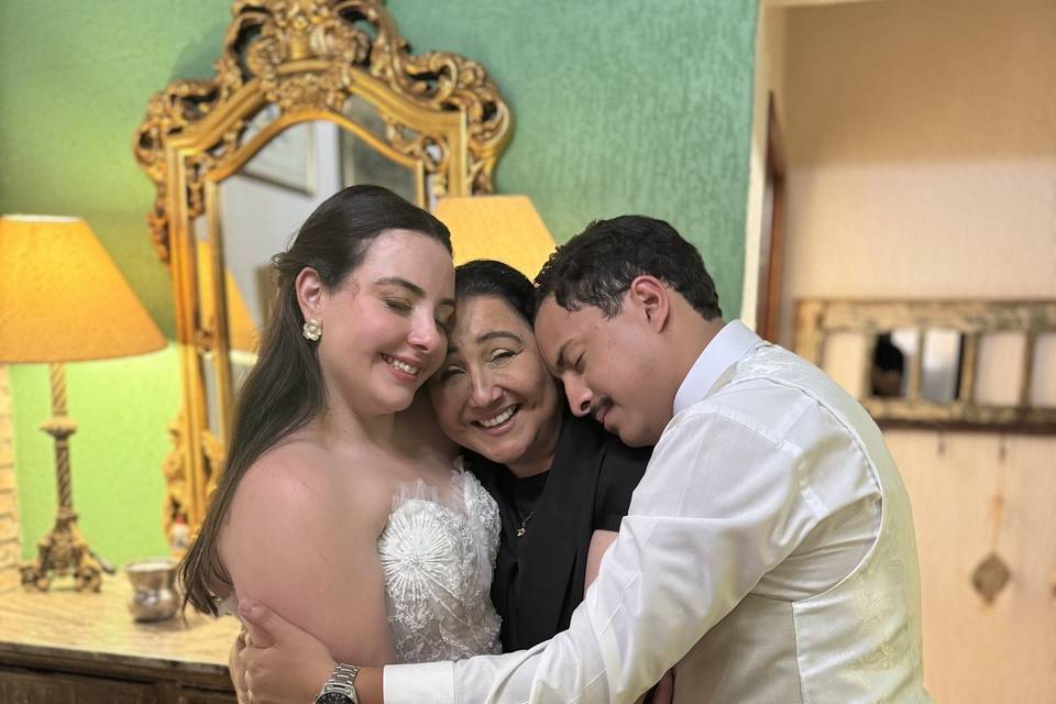 Aquele abraço de gratidão .