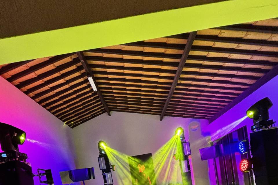 Pacote master de som e luz