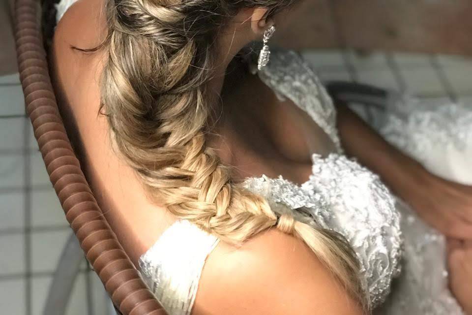 Penteado pós cerimonia