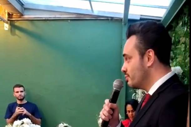 Celebração de casamento