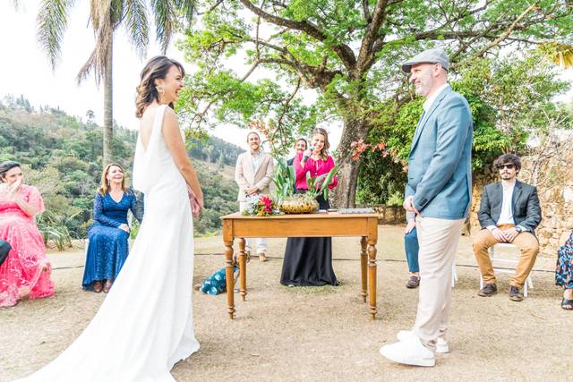 Espaço para cerimônia externa