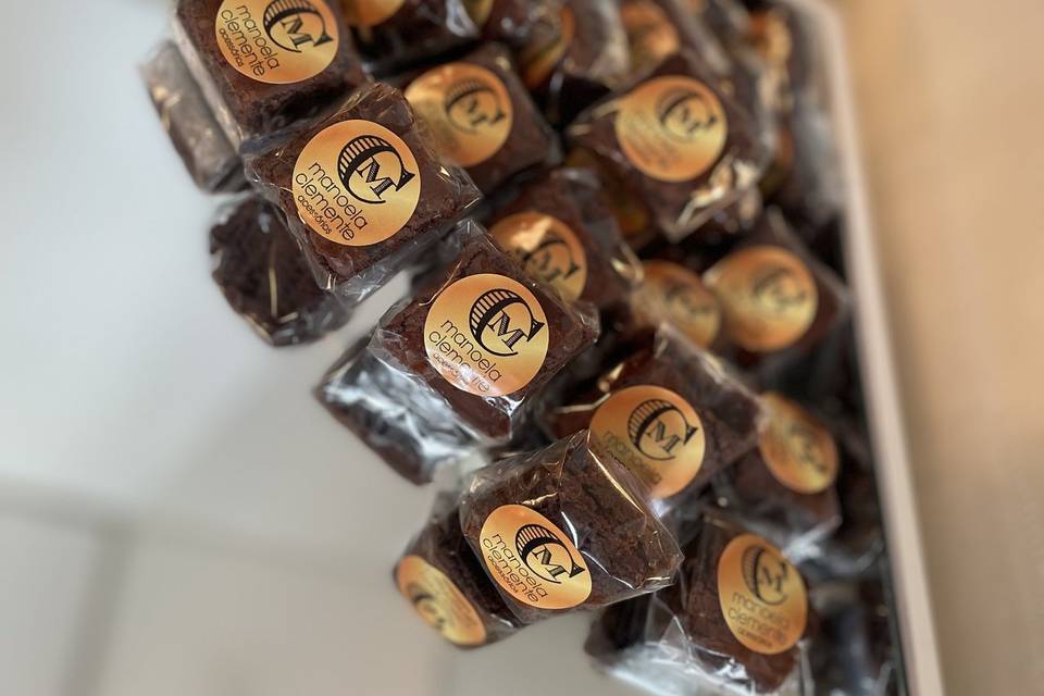 Mini brownie personalizado