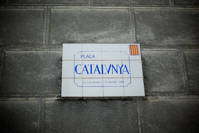 A Plaza Catalvnya