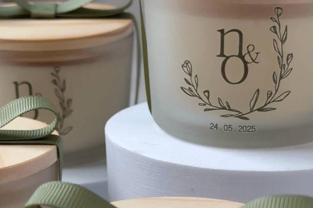 Vela 100g Fosca com transfer