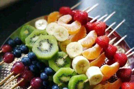 Petiscos de frutas