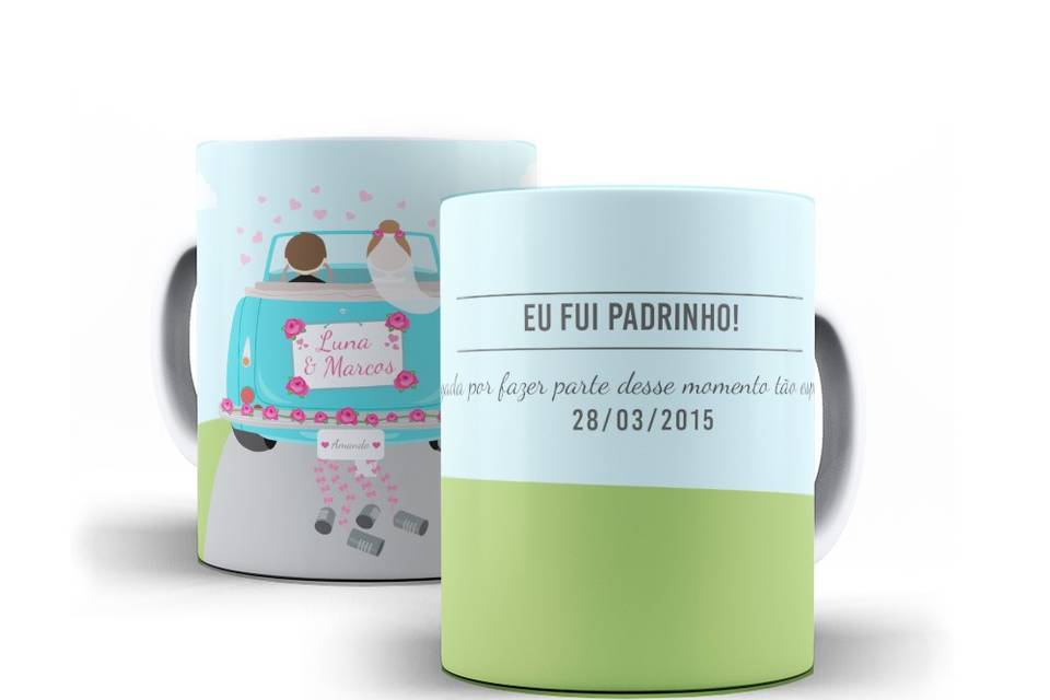 Caneca Cerâmica Personalizada