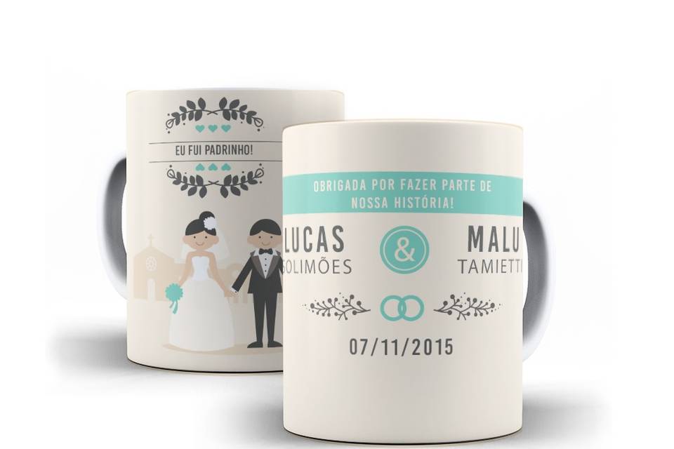 Caneca Cerâmica Personalizada