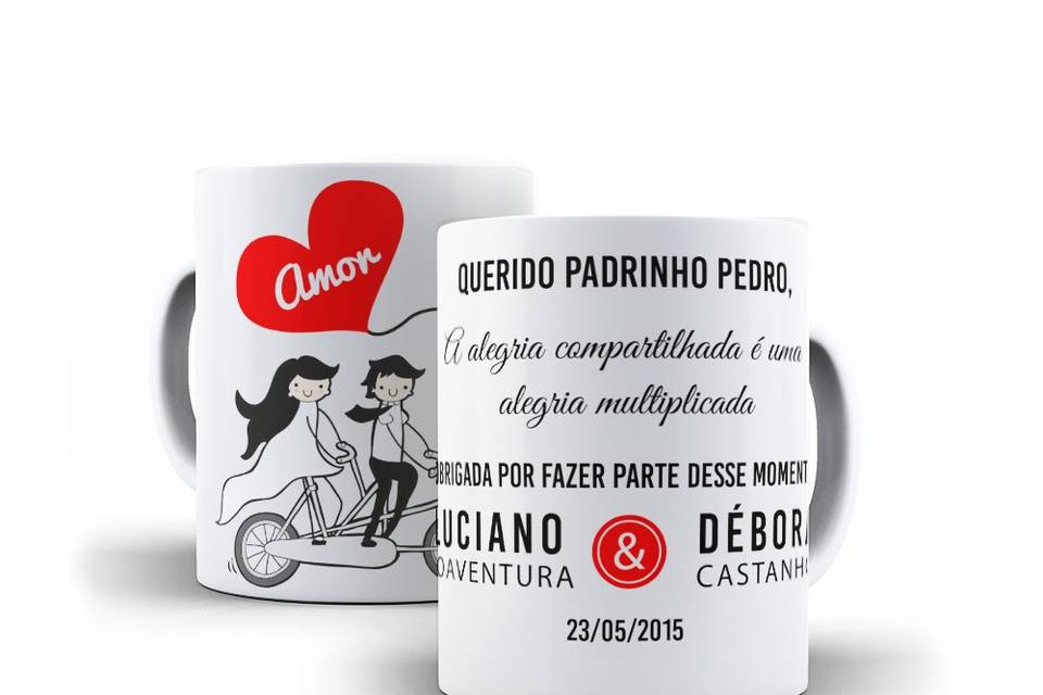 Caneca Cerâmica Personalizada