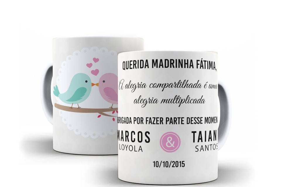 Caneca Cerâmica Personalizada